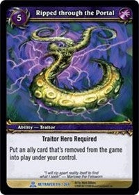 Ripped through the Portal - WoW Single