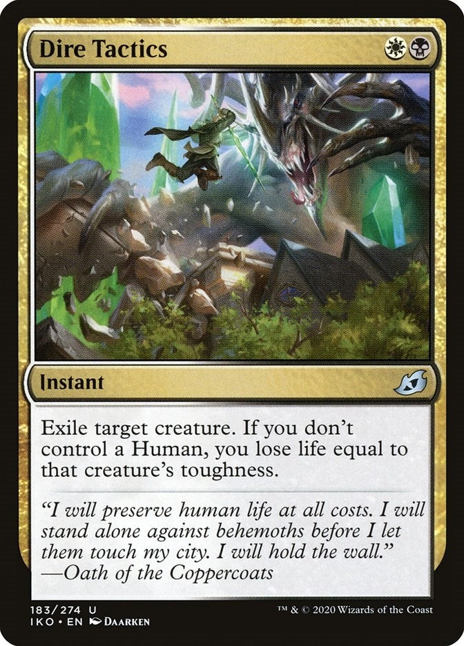 Dire Tactics (183) [IKO] - MTG Single