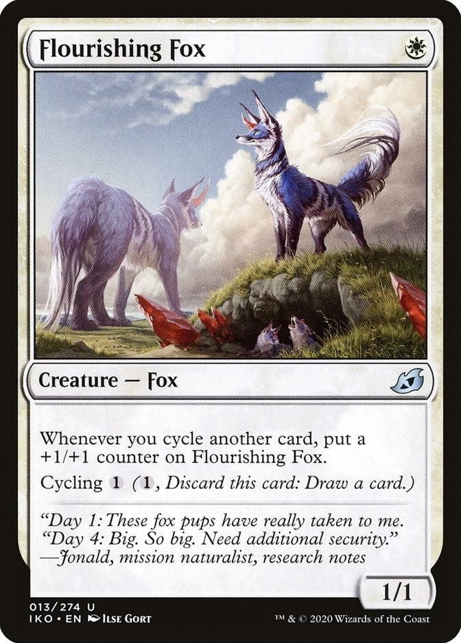 Flourishing Fox (13) [IKO] - MTG Single