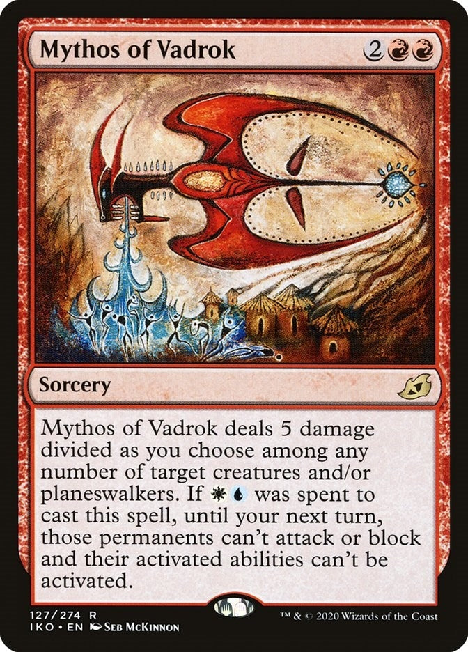 Mythos of Vadrok (127) [IKO] - MTG Single