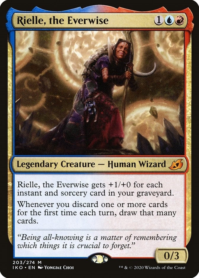 Rielle the Everwise (203) [IKO] - MTG Single