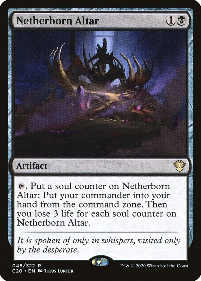 Netherborn Altar (45) [C20] - MTG Single