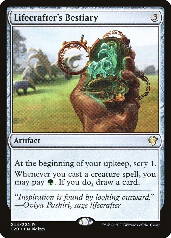 Lifecrafter’s Bestiary (244) [C20] - MTG Single
