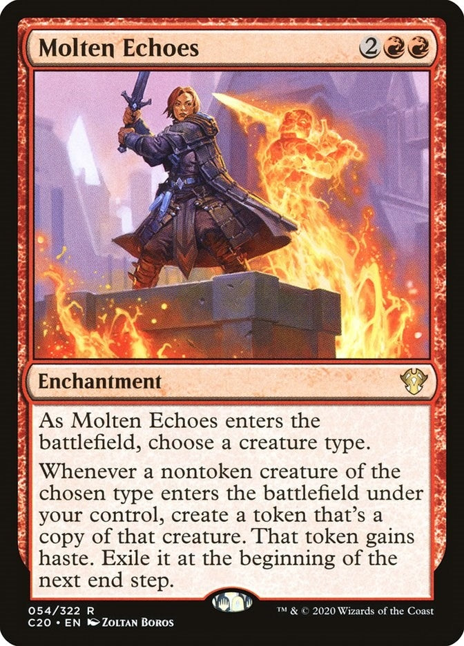Molten Echoes (54) [C20] - MTG Single