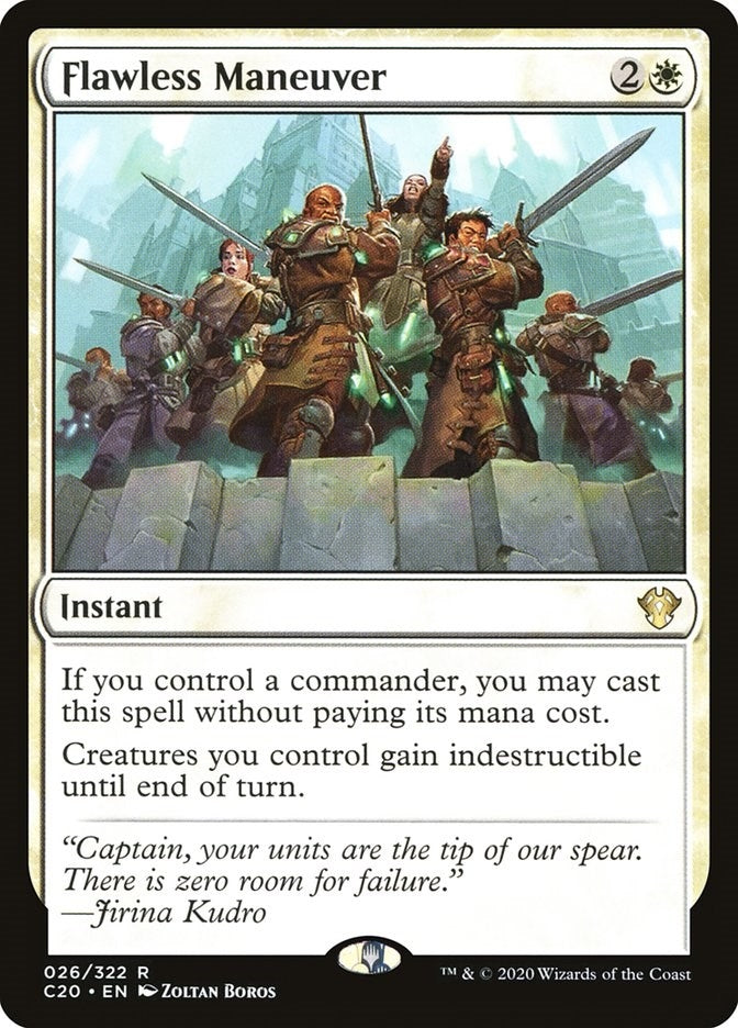 Flawless Maneuver (26) [C20] - MTG Single