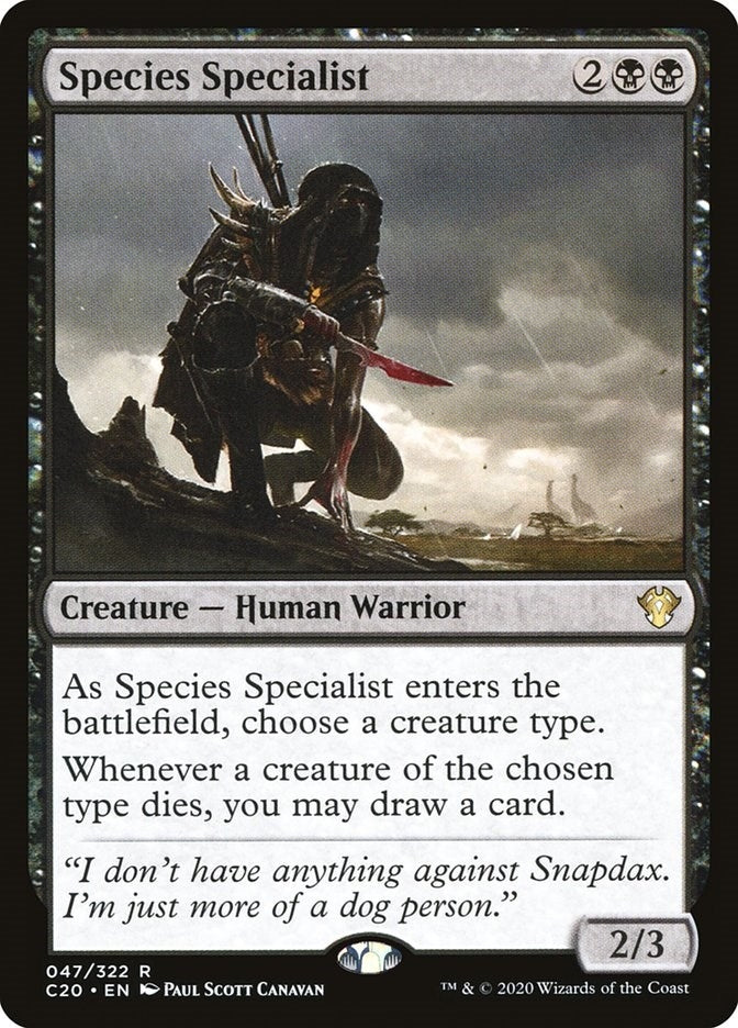 Species Specialist (47) [C20] - MTG Single