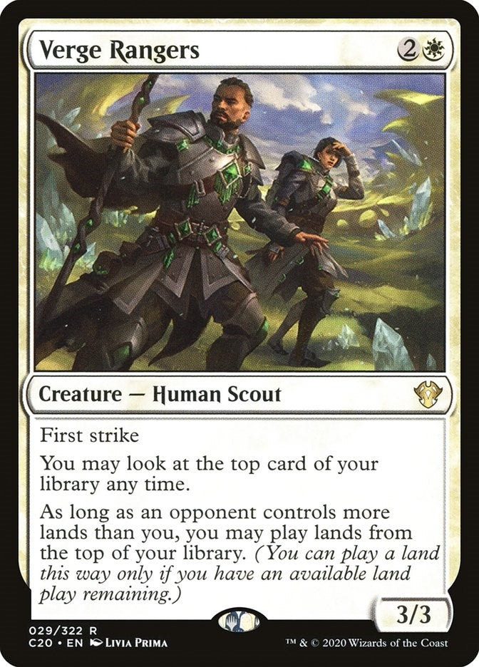 Verge Rangers (29) [C20] - MTG Single