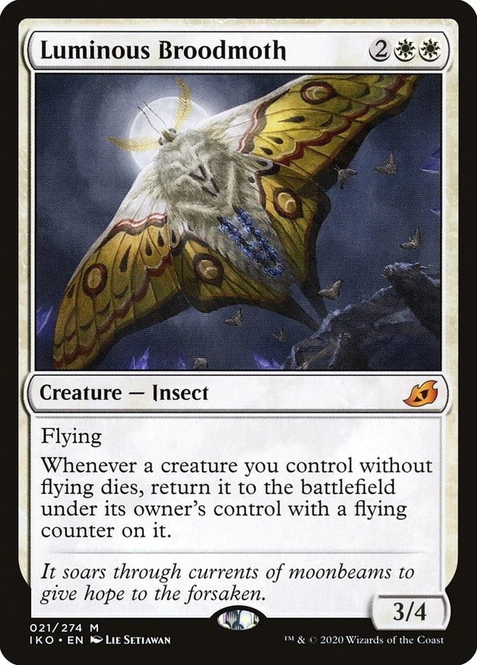 Luminous Broodmoth (21) [IKO] - MTG Single