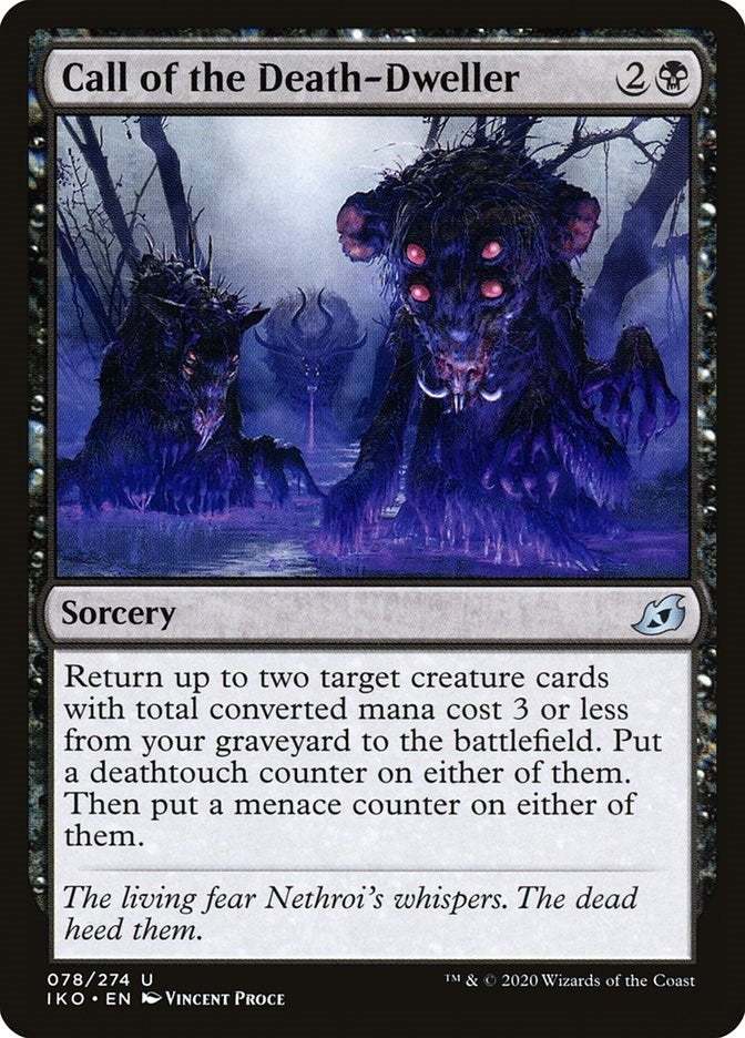 Call of the Death-Dweller (78) [IKO] - MTG Single