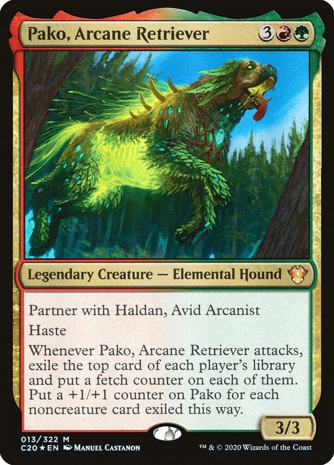 Pako Arcane Retriever (13) [C20] - MTG Single
