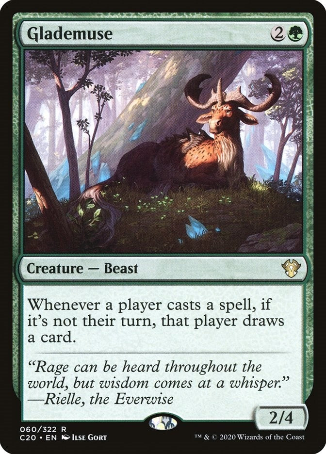 Glademuse (60) [C20] - MTG Single