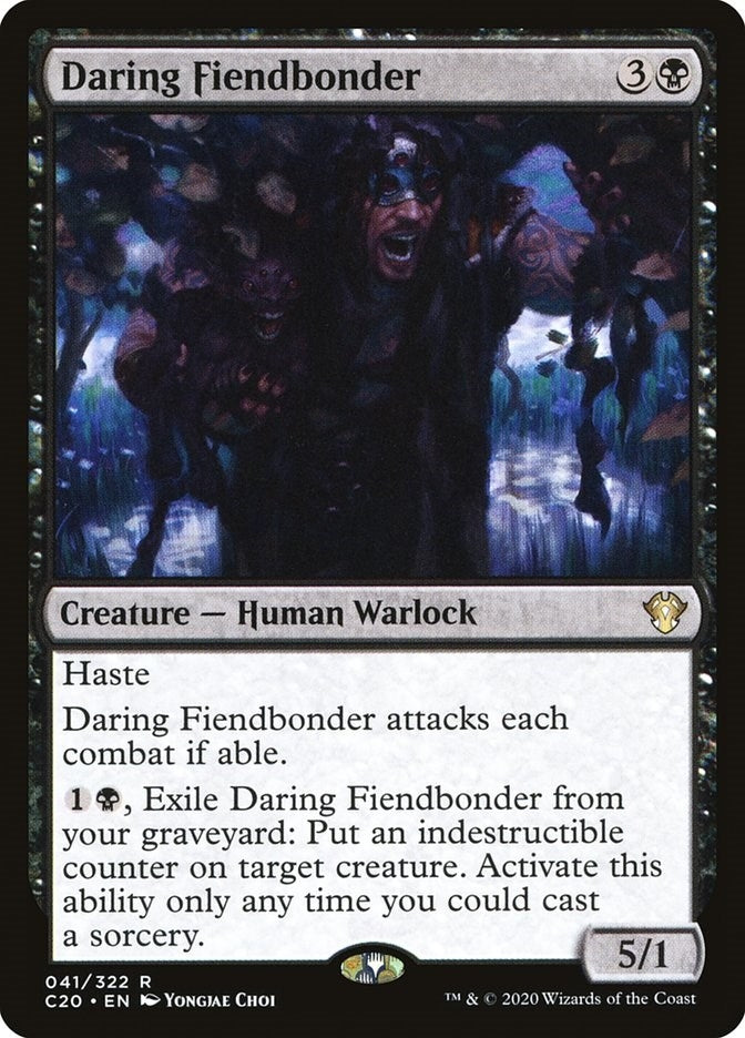 Daring Fiendbonder (41) [C20] - MTG Single