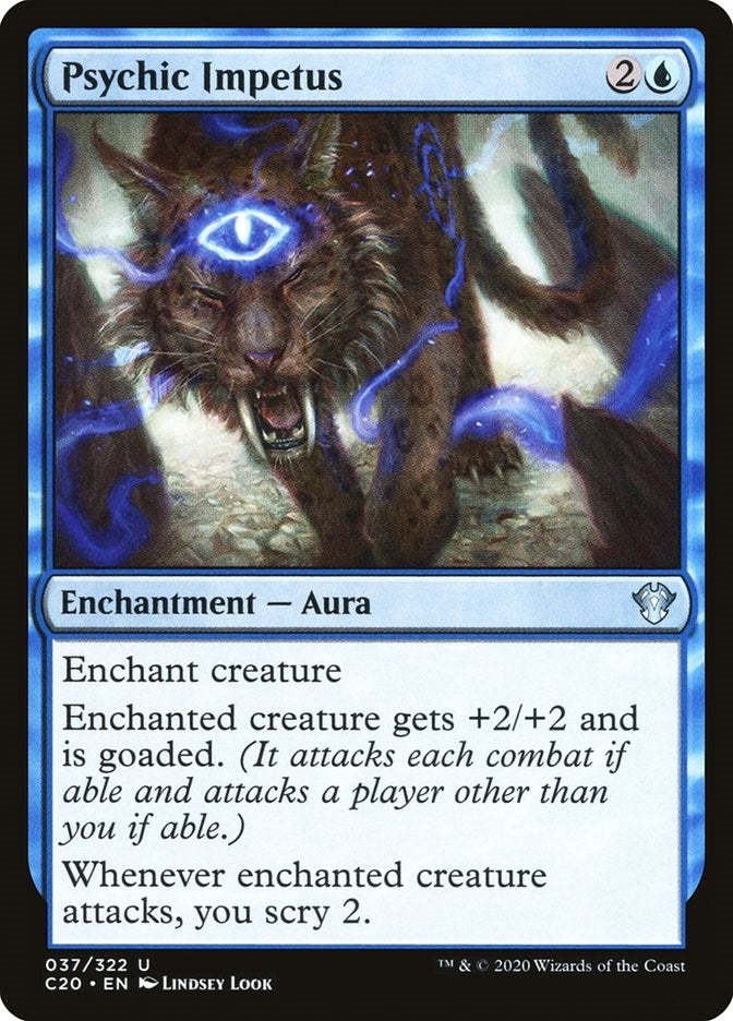 Psychic Impetus (37) [C20] - MTG Single