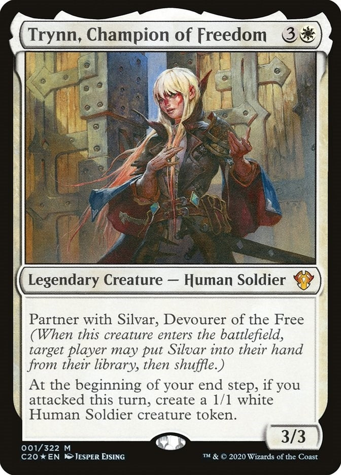 Trynn Champion of Freedom (1) [C20] - MTG Single