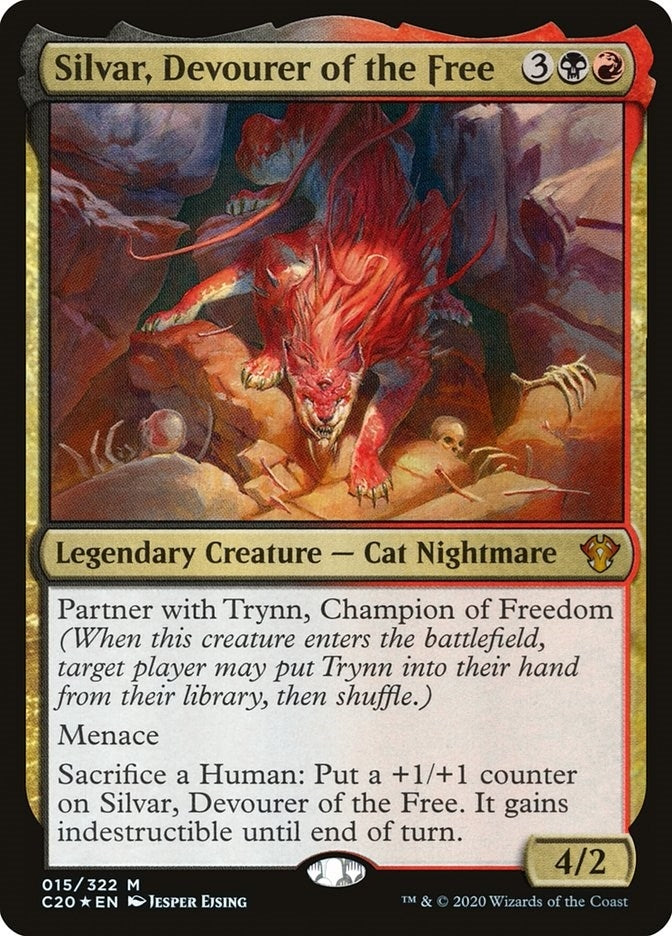 Silvar Devourer of the Free (15) [C20] - MTG Single