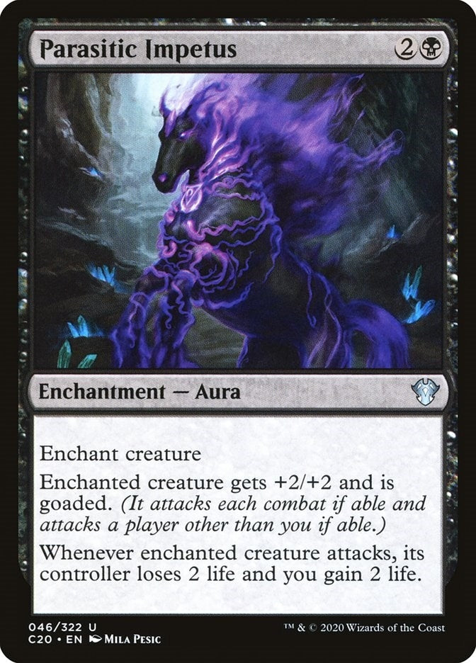 Parasitic Impetus (46) [C20] - MTG Single