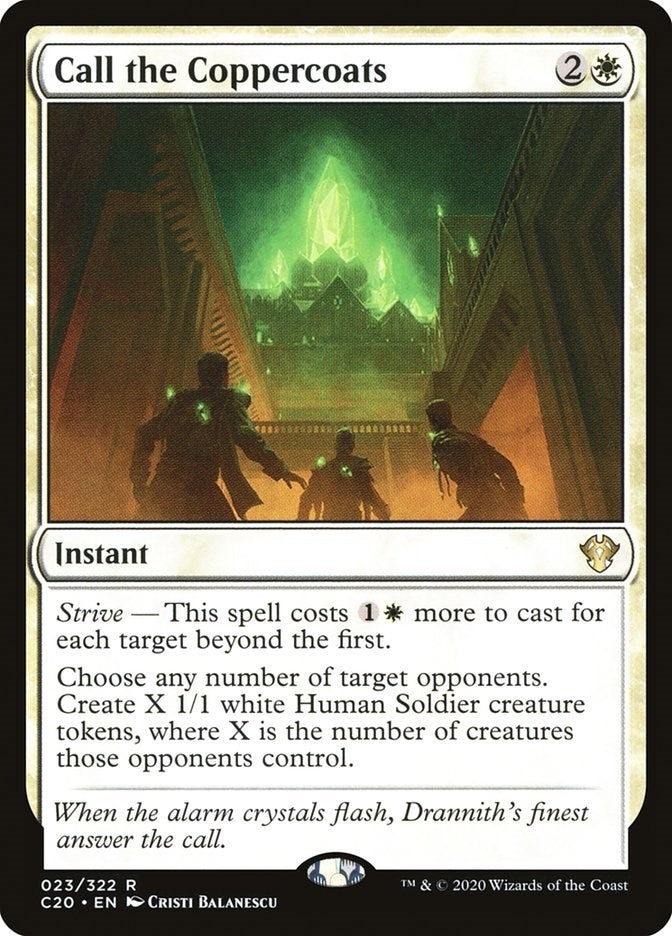 Call the Coppercoats (23) [C20] - MTG Single