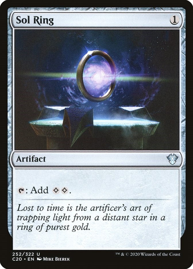 Sol Ring (252) [C20] - MTG Single