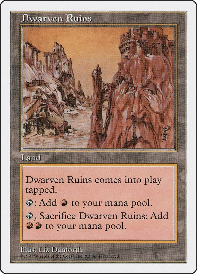 Dwarven Ruins [5ED] - MTG Single