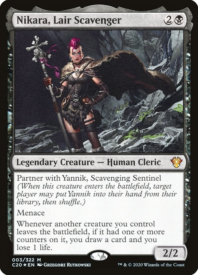 Nikara Lair Scavenger (3) [C20] - MTG Single