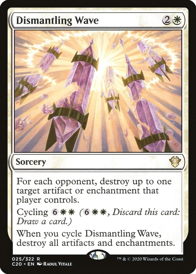 Dismantling Wave (25) [C20] - MTG Single