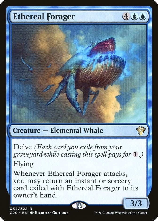 Ethereal Forager (34) [C20] - MTG Single
