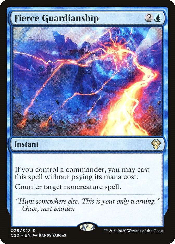 Fierce Guardianship (35) [C20] - MTG Single