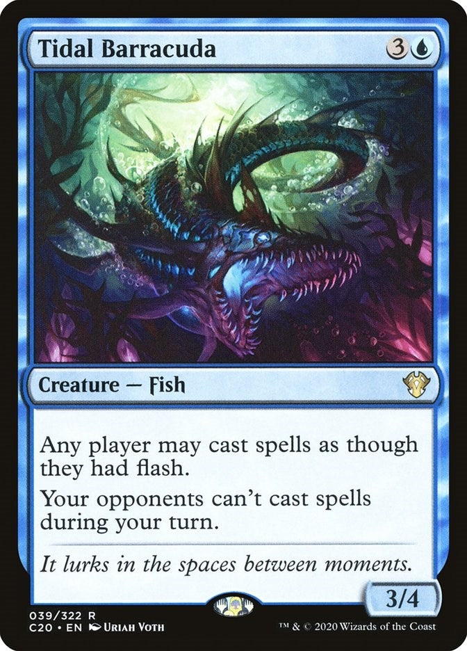 Tidal Barracuda (39) [C20] - MTG Single