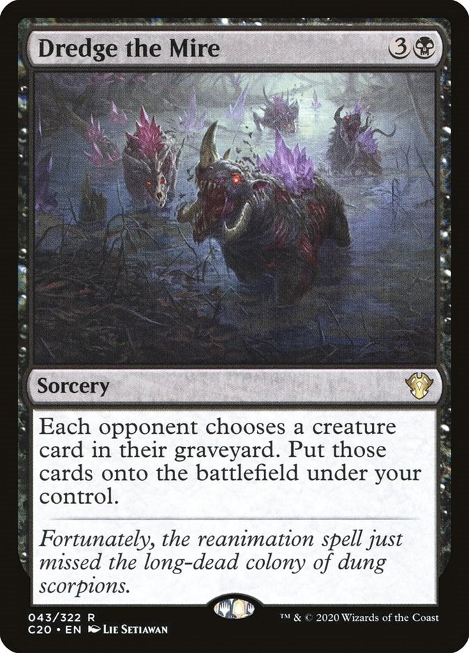 Dredge the Mire (43) [C20] - MTG Single
