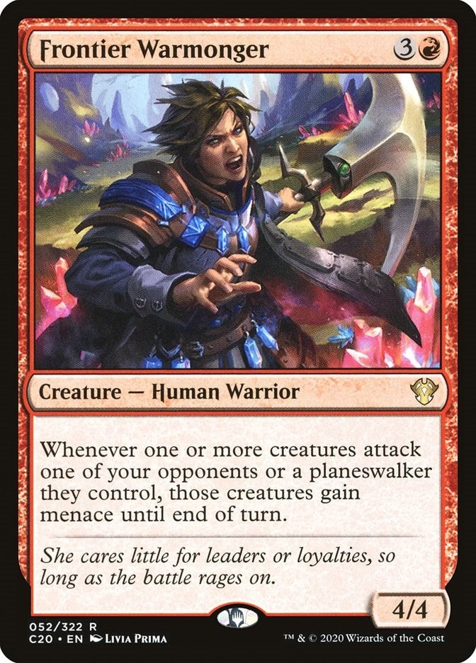 Frontier Warmonger (52) [C20] - MTG Single