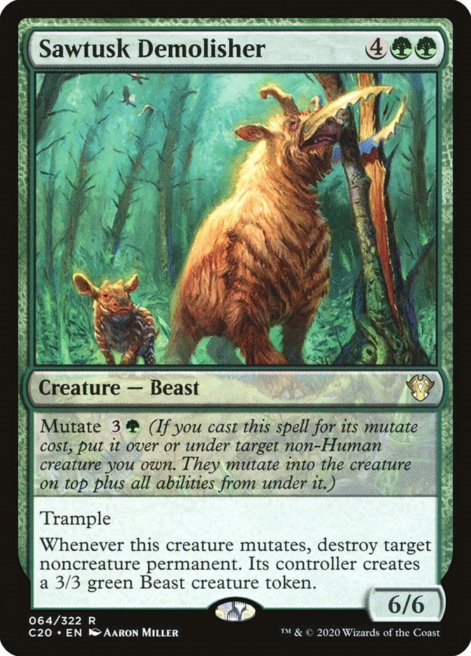 Sawtusk Demolisher (64) [C20] - MTG Single