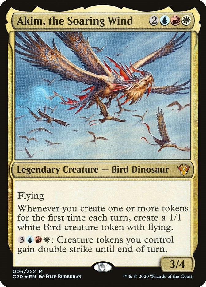 Akim the Soaring Wind (6) [C20] - MTG Single