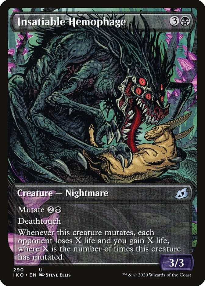 Insatiable Hemophage (Showcase) (290) [IKO] - MTG Single
