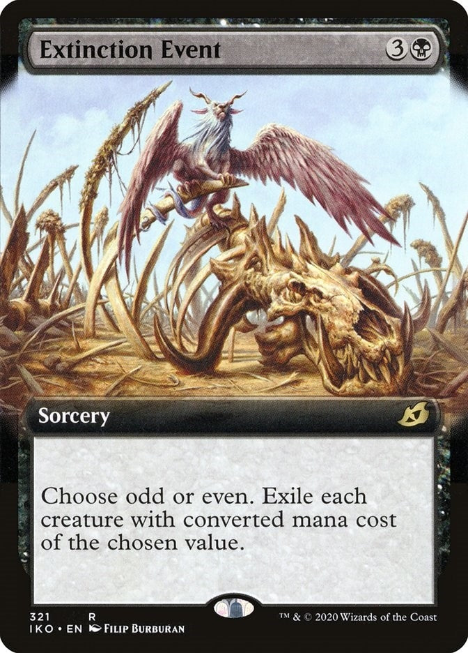 Extinction Event (Extended Art) (321) [IKO] - MTG Single
