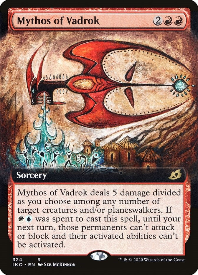 Mythos of Vadrok (Extended Art) (324) [IKO] - MTG Single