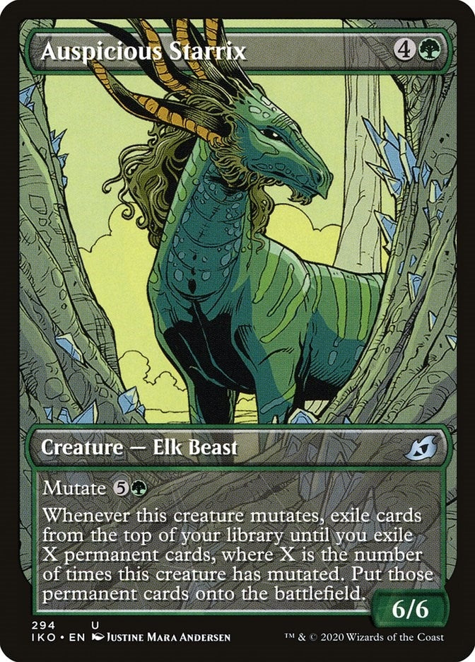 Auspicious Starrix (Showcase) (294) [IKO] - MTG Single
