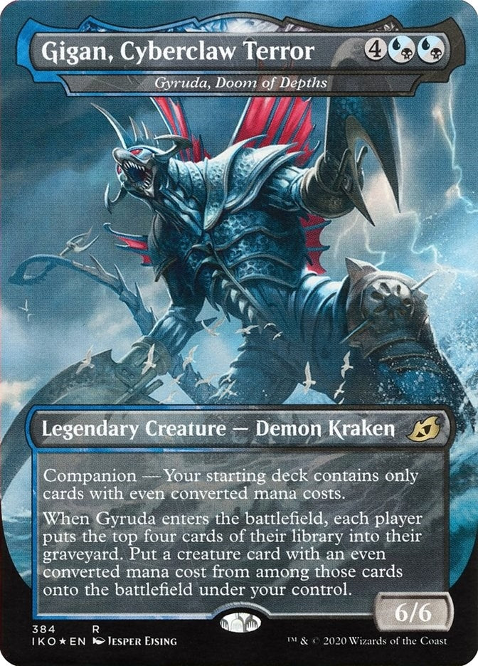 Gigan Cyberclaw Terror - Gyruda Doom of Depths (384) [IKO] - MTG Single