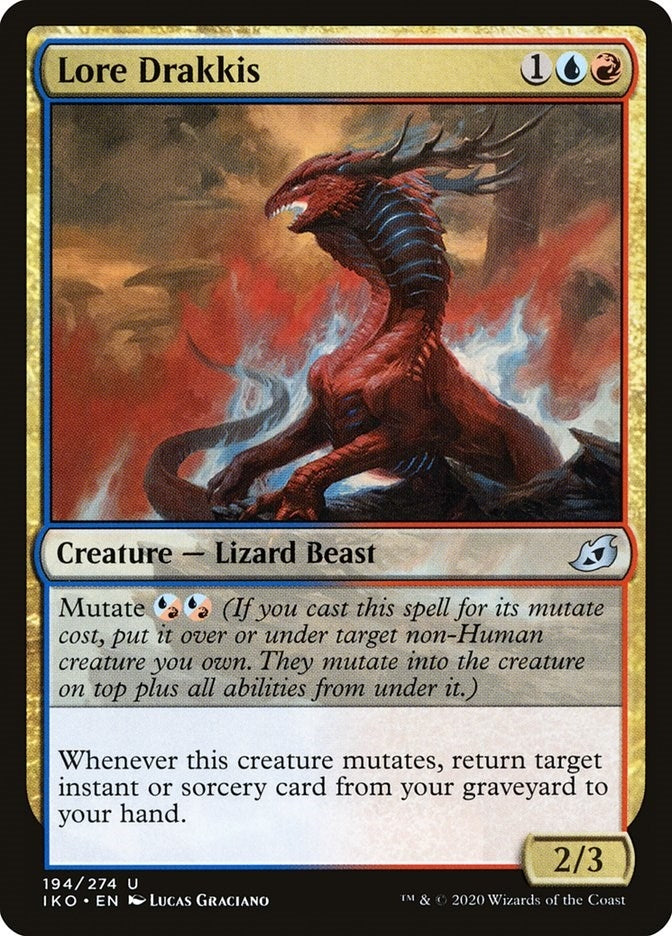 Lore Drakkis (194) [IKO] - MTG Single