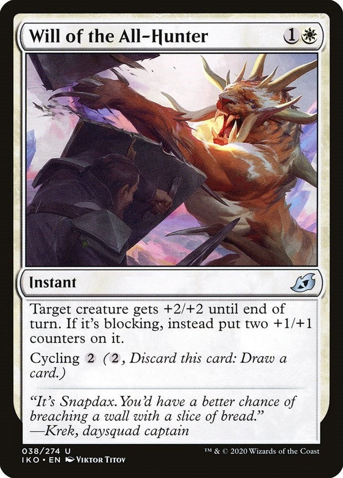 Will of the All-Hunter (38) [IKO] - MTG Single