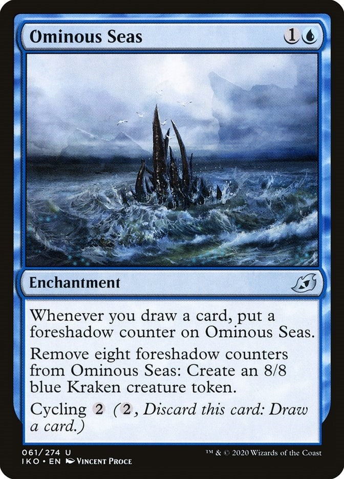 Ominous Seas (61) [IKO] - MTG Single