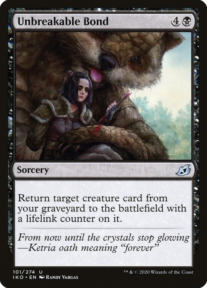 Unbreakable Bond (101) [IKO] - MTG Single