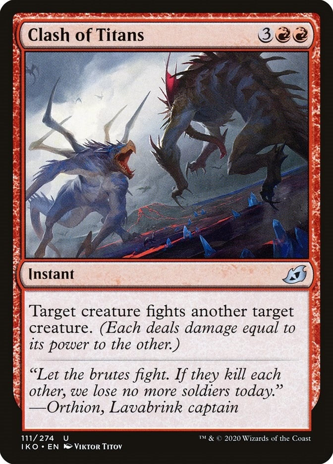 Clash of Titans (111) [IKO] - MTG Single
