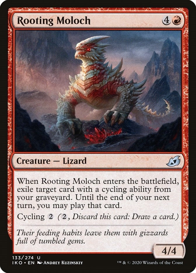 Rooting Moloch (133) [IKO] - MTG Single