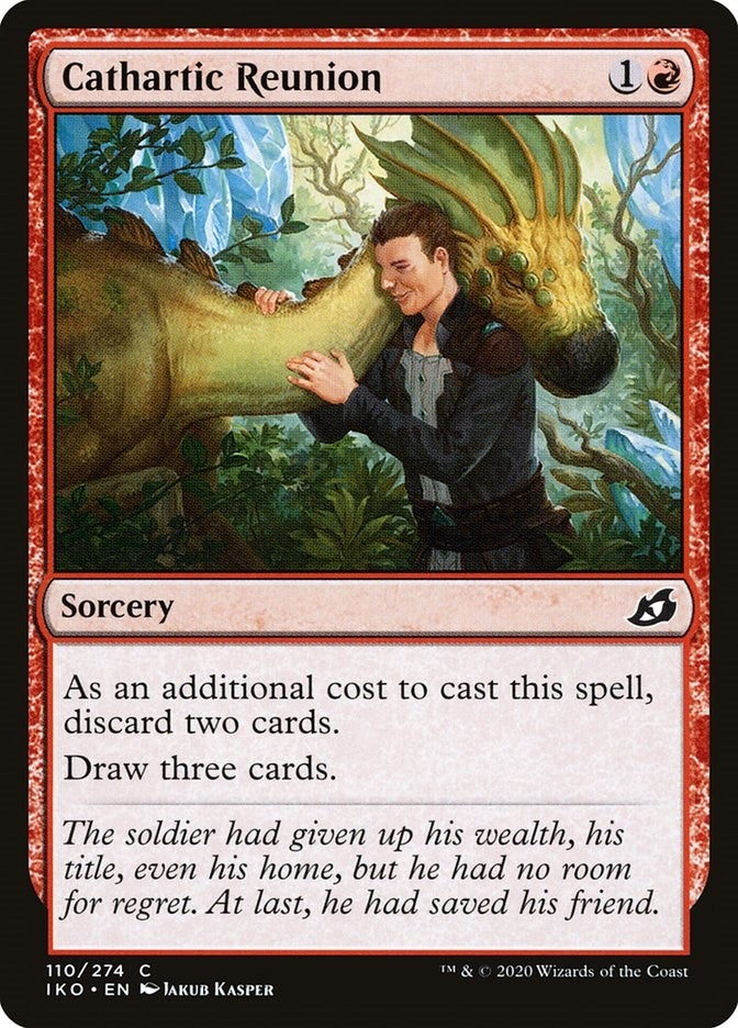 Cathartic Reunion (110) [IKO] - MTG Single