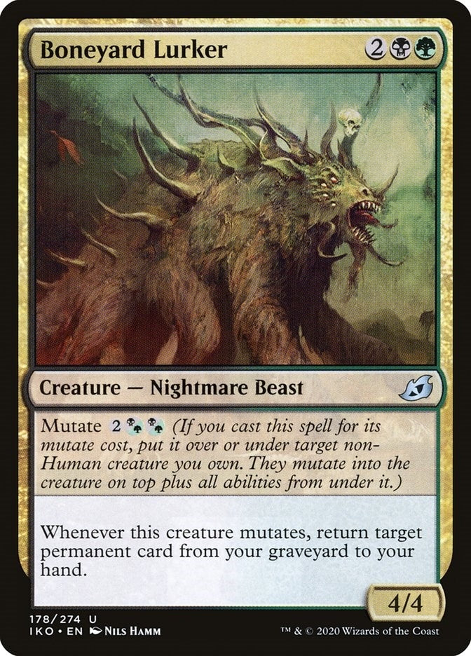 Boneyard Lurker (178) [IKO] - MTG Single