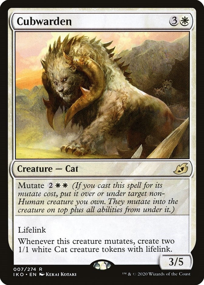 Cubwarden (7) [IKO] - MTG Single