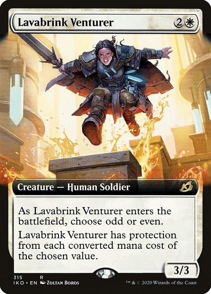Lavabrink Venturer (Extended Art) (315) [IKO] - MTG Single