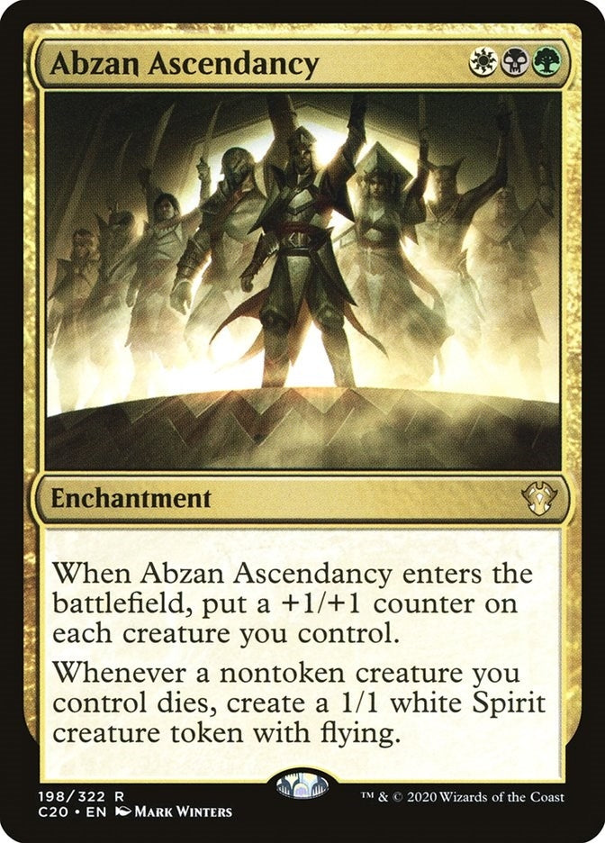 Abzan Ascendancy (198) [C20] - MTG Single