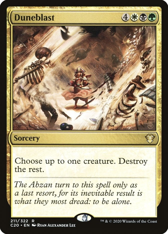 Duneblast (211) [C20] - MTG Single
