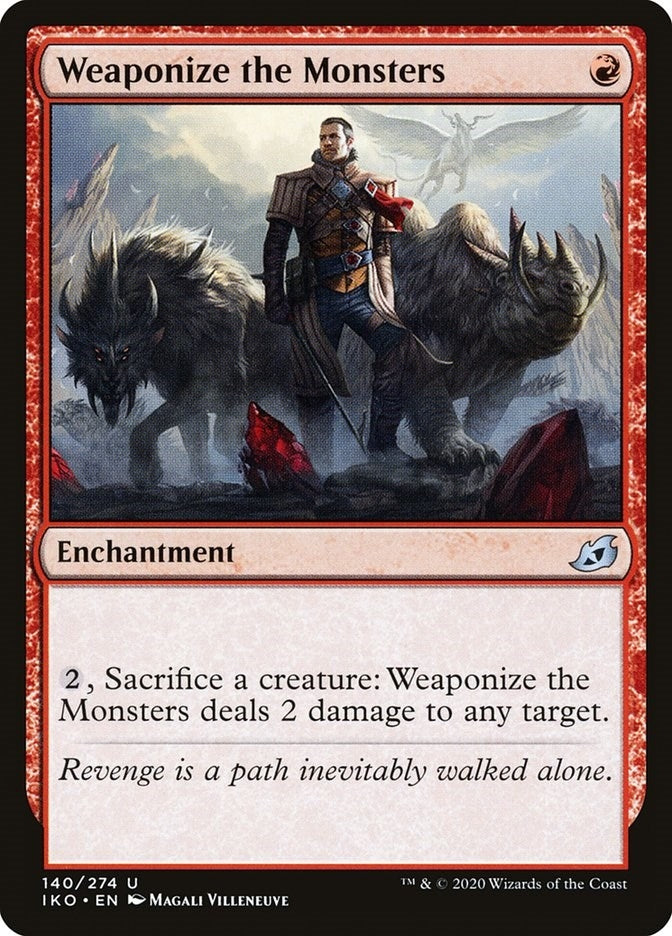 Weaponize the Monsters (140) [IKO] - MTG Single